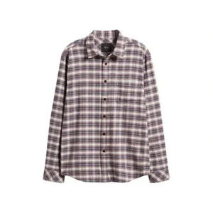Rails Men's Purple Plaid Long Sleeve Button Front Forrest Shirt Medium NWT